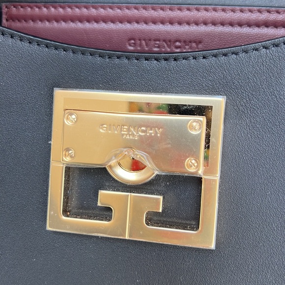 LAST CHANCE.  GONE./SOLD Givenchy Mystic Mini Black Calfskin Handbag. NEW - Picture 6 of 10